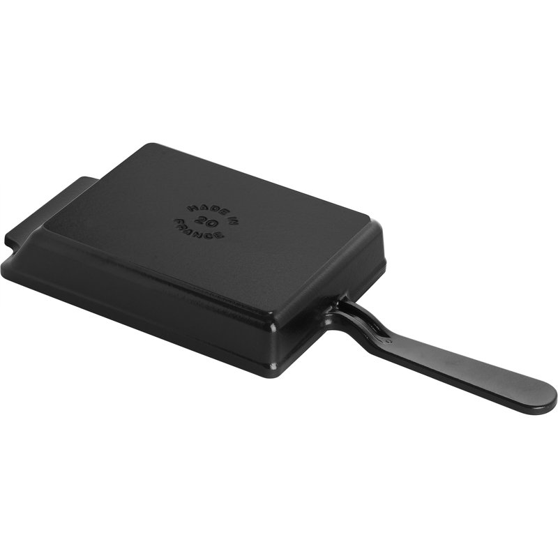 Staub Cast Iron Rectangular Egg Roll Pan - Matte Black | Wayfair